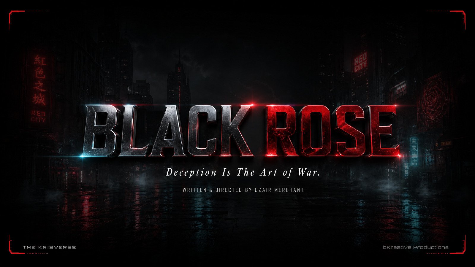Black Rose title banner